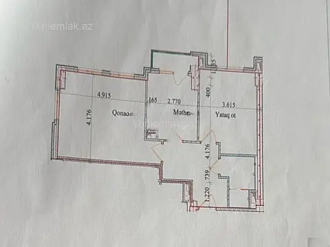 Satılır 2 otaqlı yeni tikili 65 m²