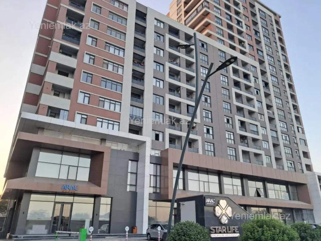 Satılır 2 otaqlı yeni tikili 109 m²