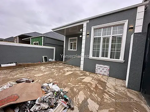 Satılır 3 otaqlı həyət evi 75 m² — Abşeron, Masazır 3 otaq 75.00 m²