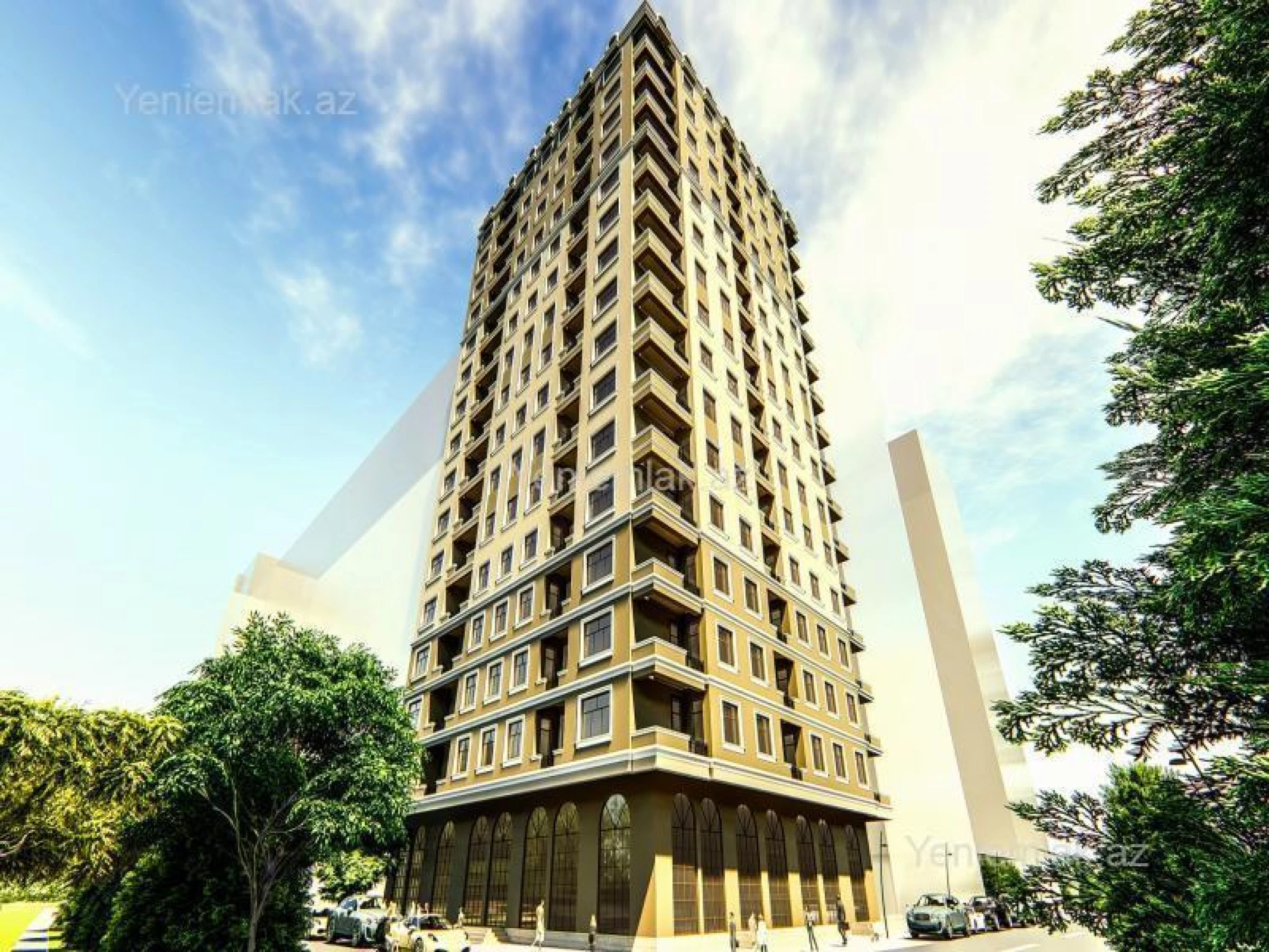 Satılır 3 otaqlı yeni tikili 130 m²