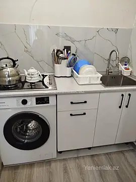 Satılır 1 otaqlı yeni tikili 52 m² — Abşeron, Saray 1 otaq 52.00 m²