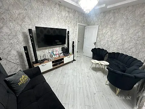 Satılır 2 otaqlı yeni tikili 48 m²