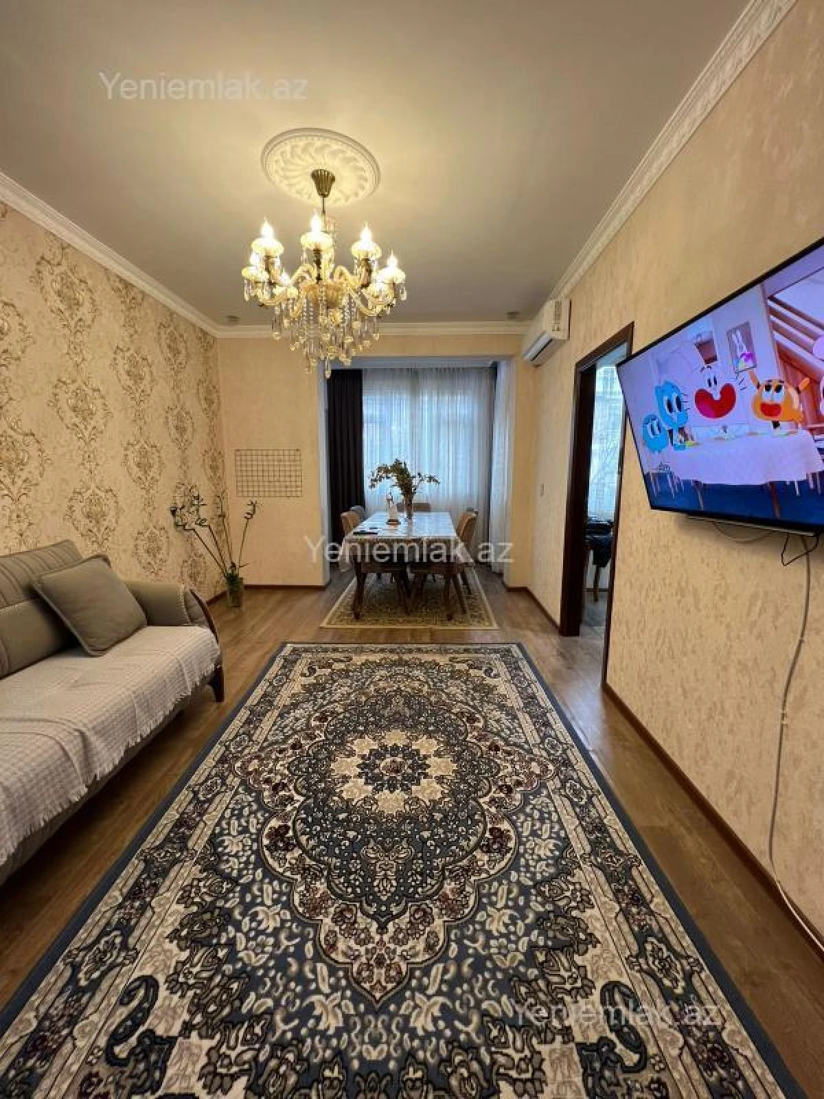 Satılır 2 otaqlı köhnə tikili 55 m²