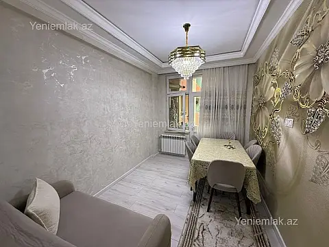 Satılır 2 otaqlı yeni tikili 50 m² — Xırdalan 2 otaq 50.00 m²