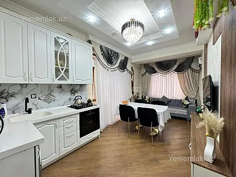 Satılır 3 otaqlı yeni tikili 91 m² — Bakı, Yasamal 3 otaq 91.00 m²