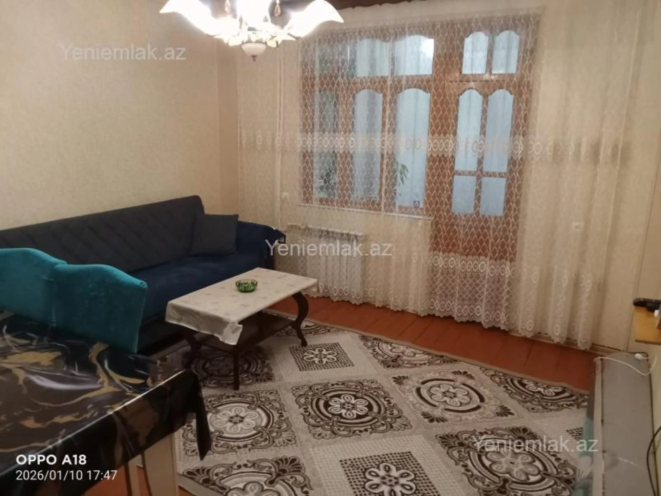 Satılır 2 otaqlı köhnə tikili 54 m²