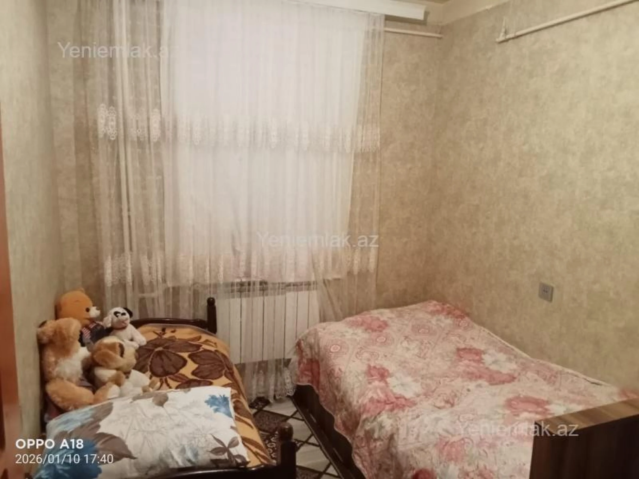 Satılır 2 otaqlı köhnə tikili 54 m²