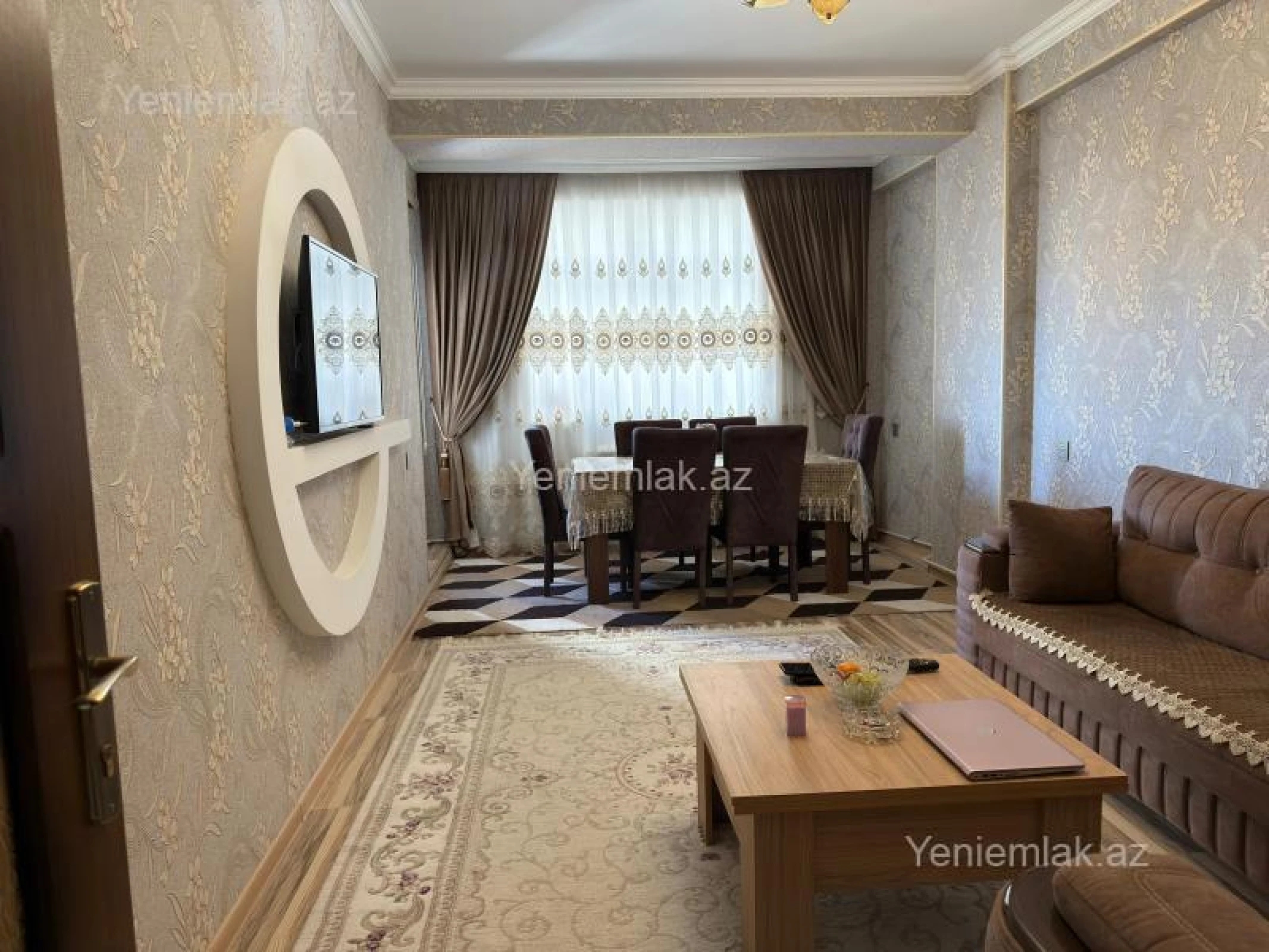 Satılır 2 otaqlı yeni tikili 60 m²