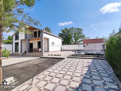Satılır 3 otaqlı həyət evi 200 m² — Qəbələ 3 otaq 200.00 m²