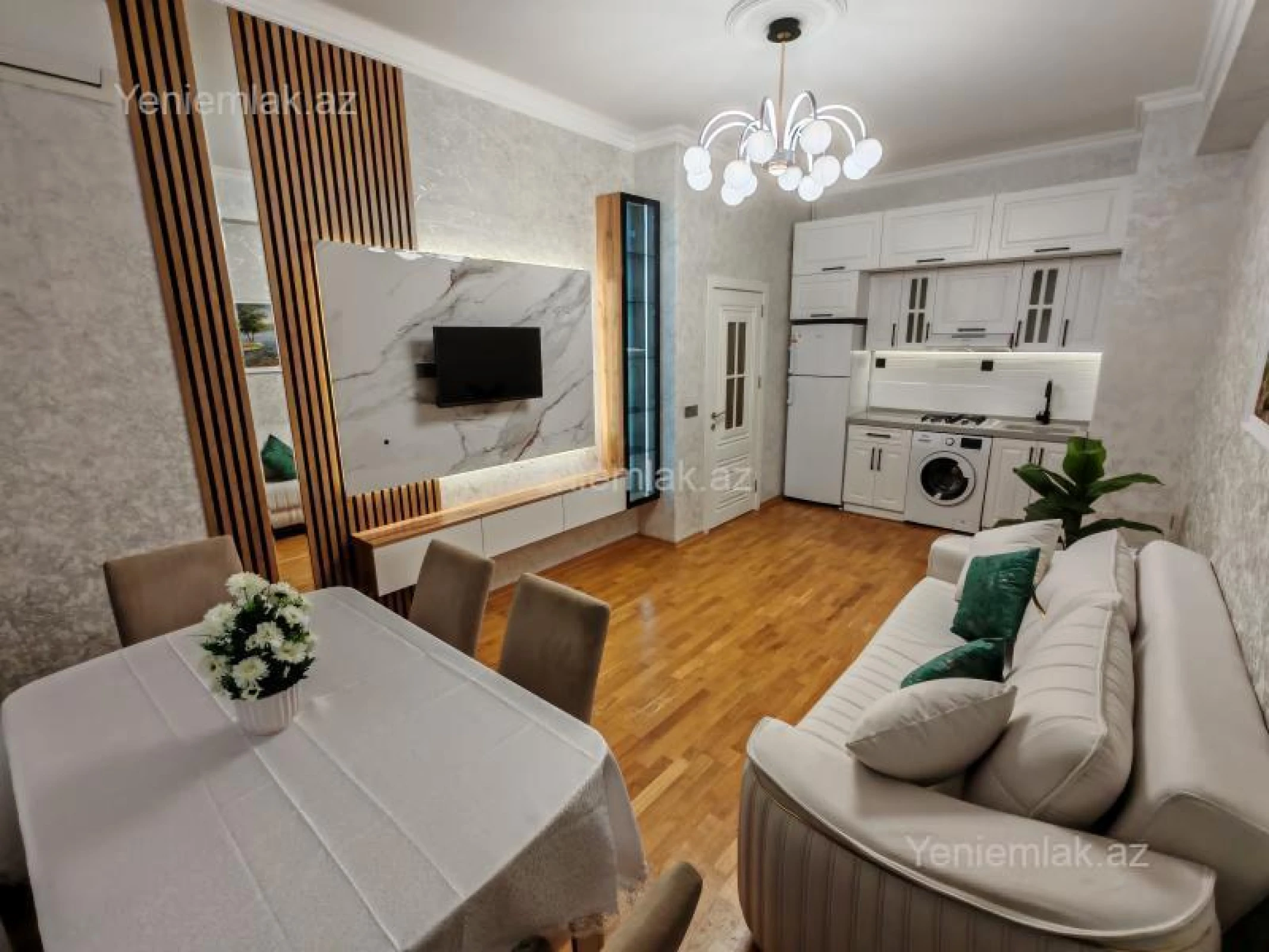 Satılır 2 otaqlı yeni tikili 45 m²