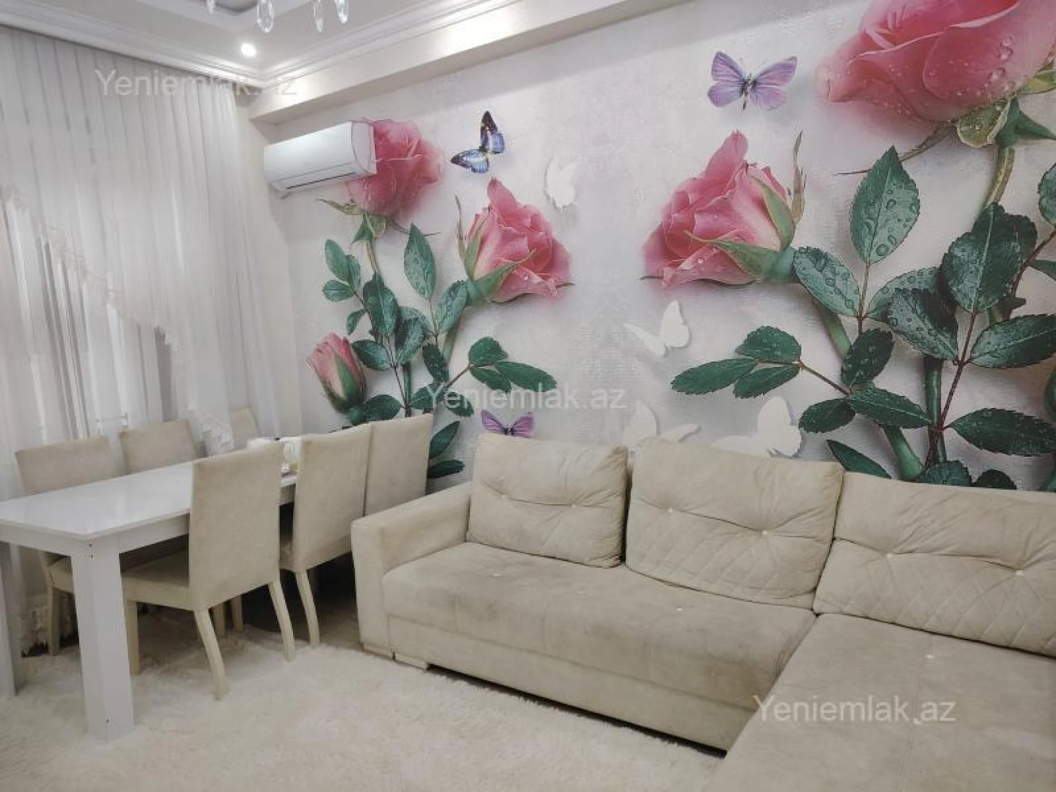 Satılır 2 otaqlı yeni tikili 55 m²