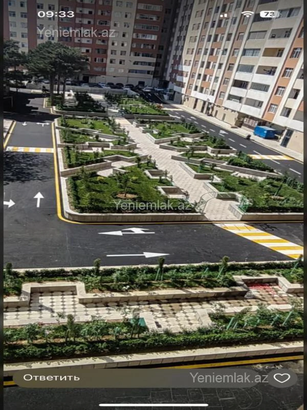 Satılır 2 otaqlı yeni tikili 77 m²