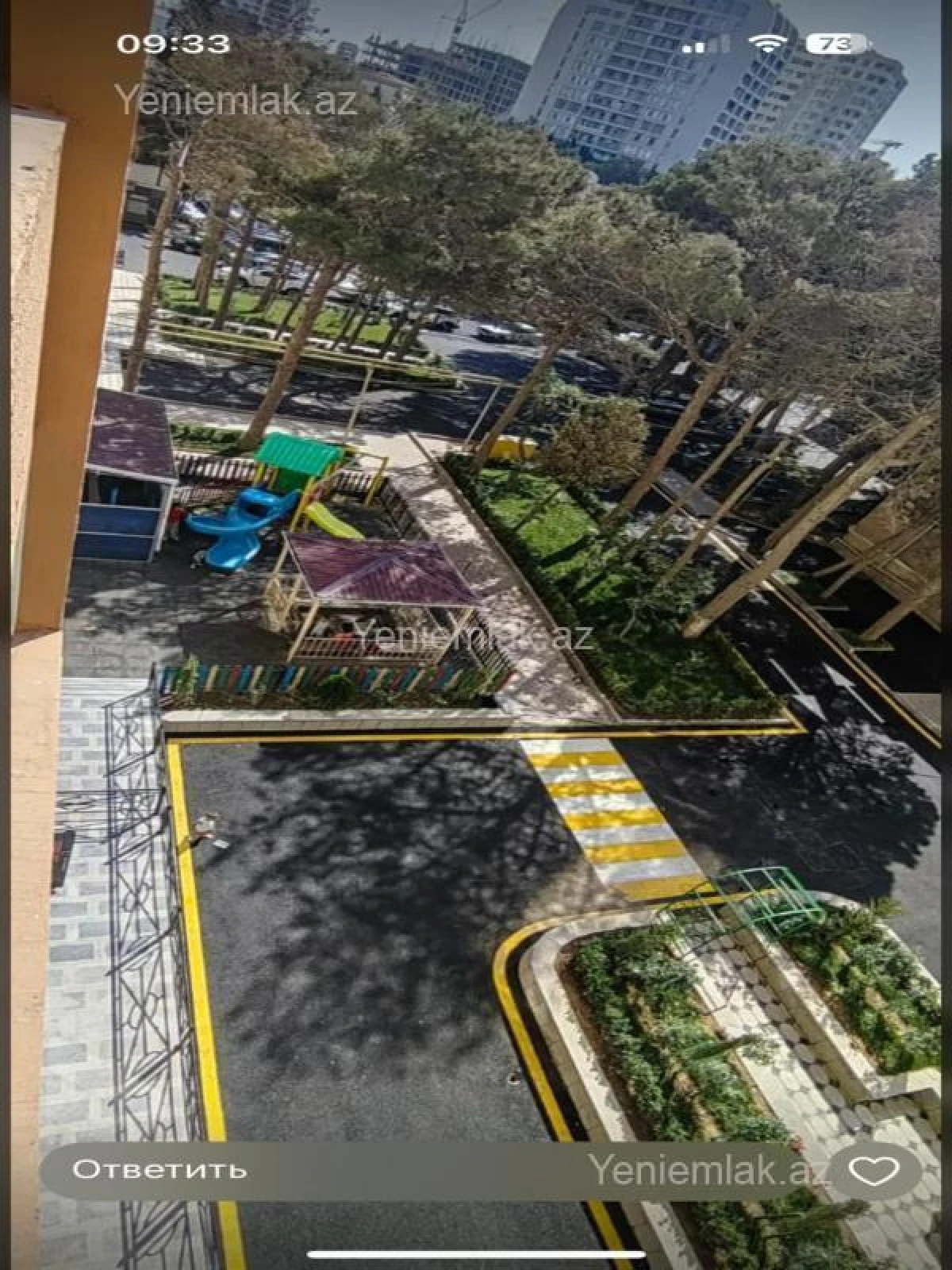 Satılır 2 otaqlı yeni tikili 77 m²