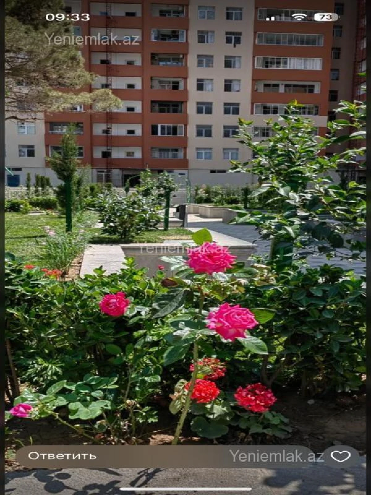 Satılır 2 otaqlı yeni tikili 77 m²