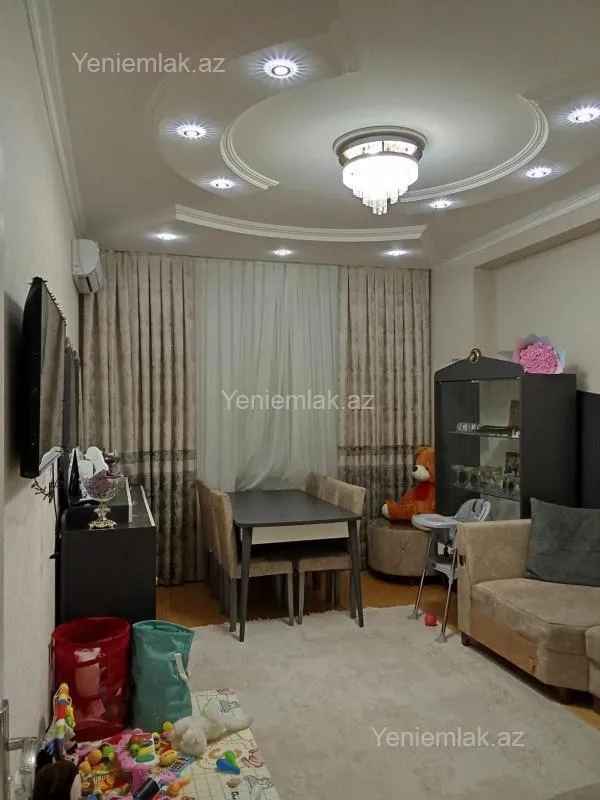 Satılır 2 otaqlı yeni tikili 54 m²