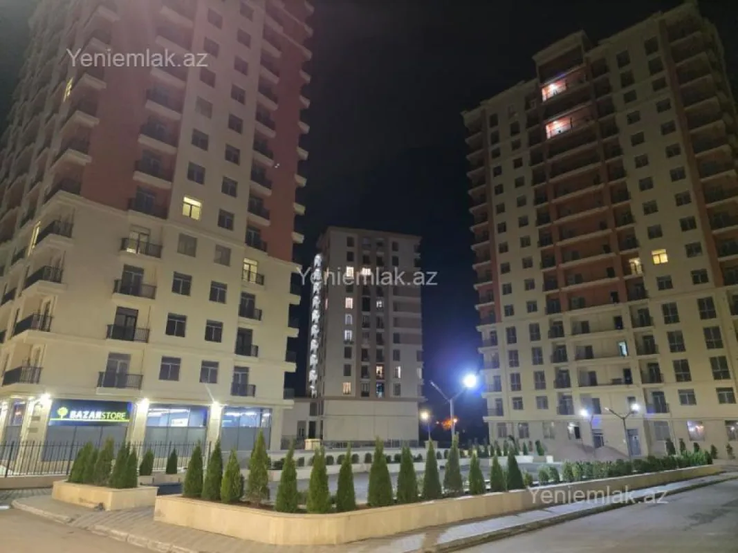 Satılır 2 otaqlı yeni tikili 65 m²