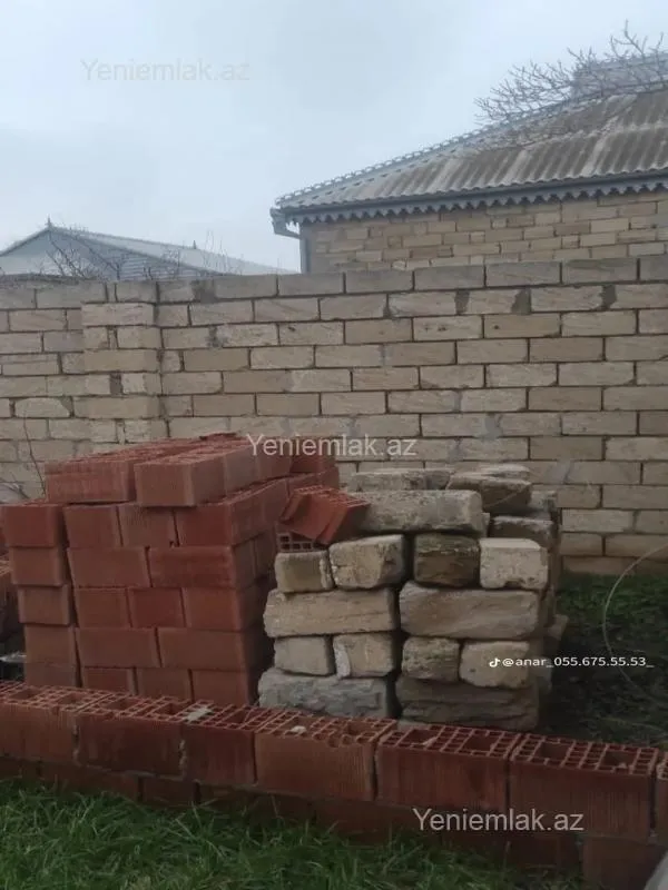 Satılır 3 otaqlı həyət evi 60 m²