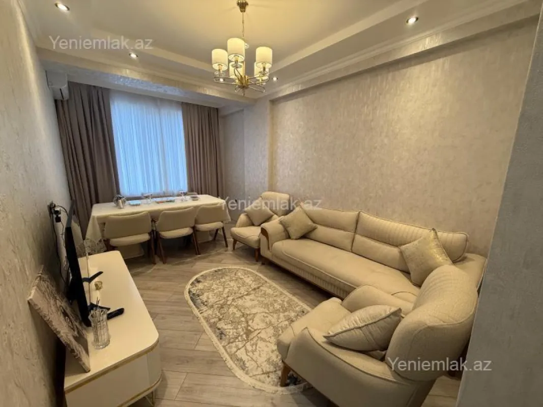 Satılır 2 otaqlı yeni tikili 55 m²