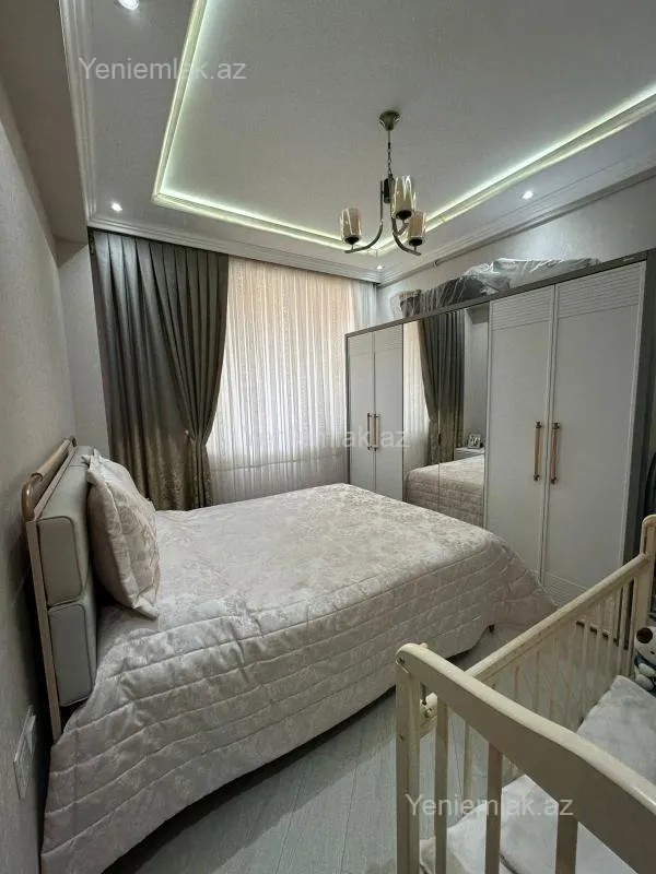 Satılır 2 otaqlı yeni tikili 55 m²