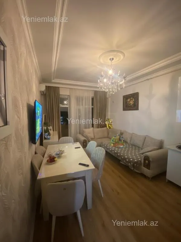 Satılır 2 otaqlı yeni tikili 45 m²