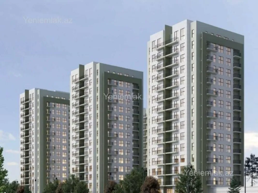 Satılır 2 otaqlı yeni tikili 69 m²