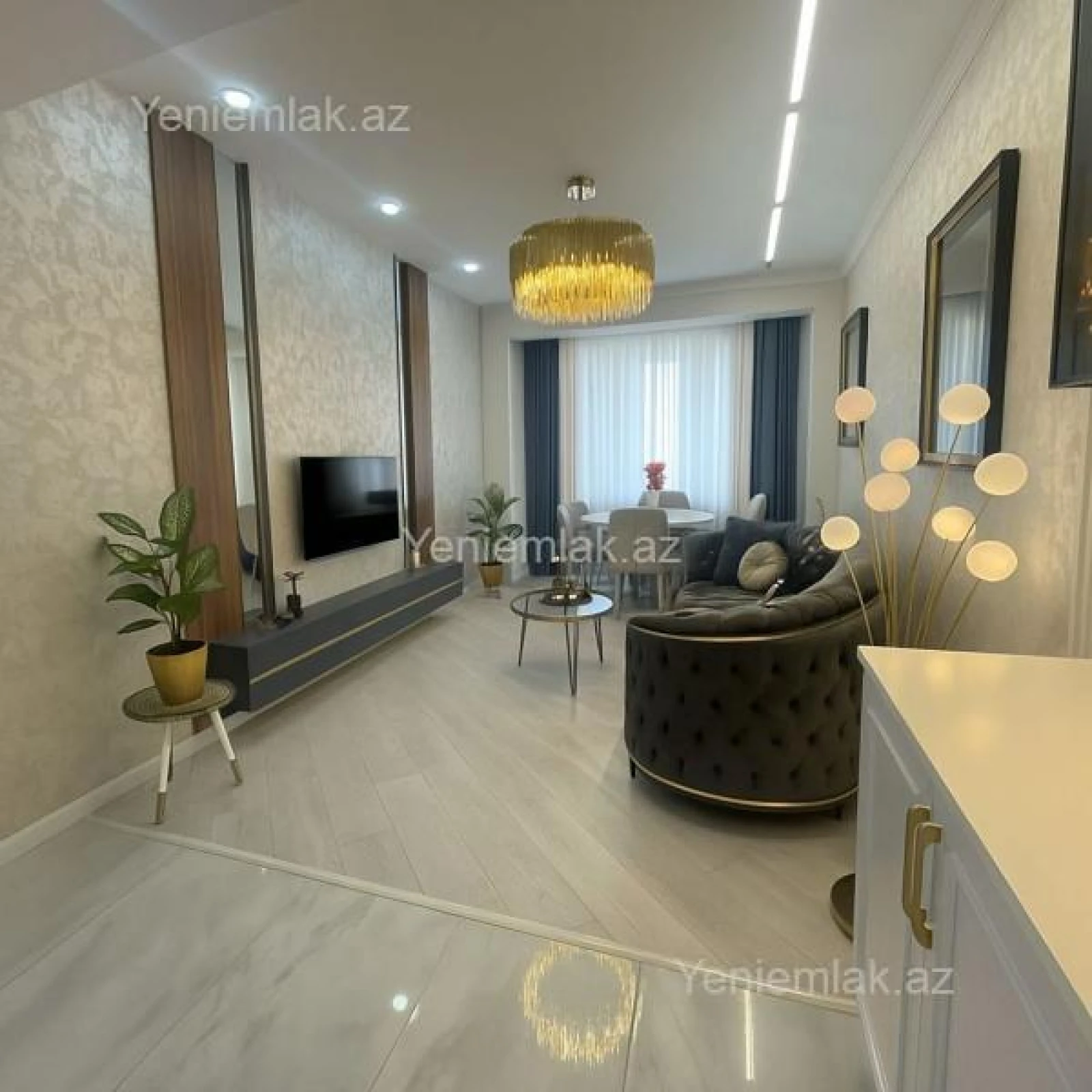 Satılır 2 otaqlı yeni tikili 58 m²