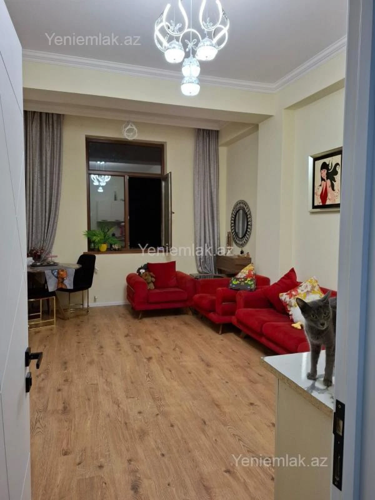 Satılır 2 otaqlı yeni tikili 53 m²
