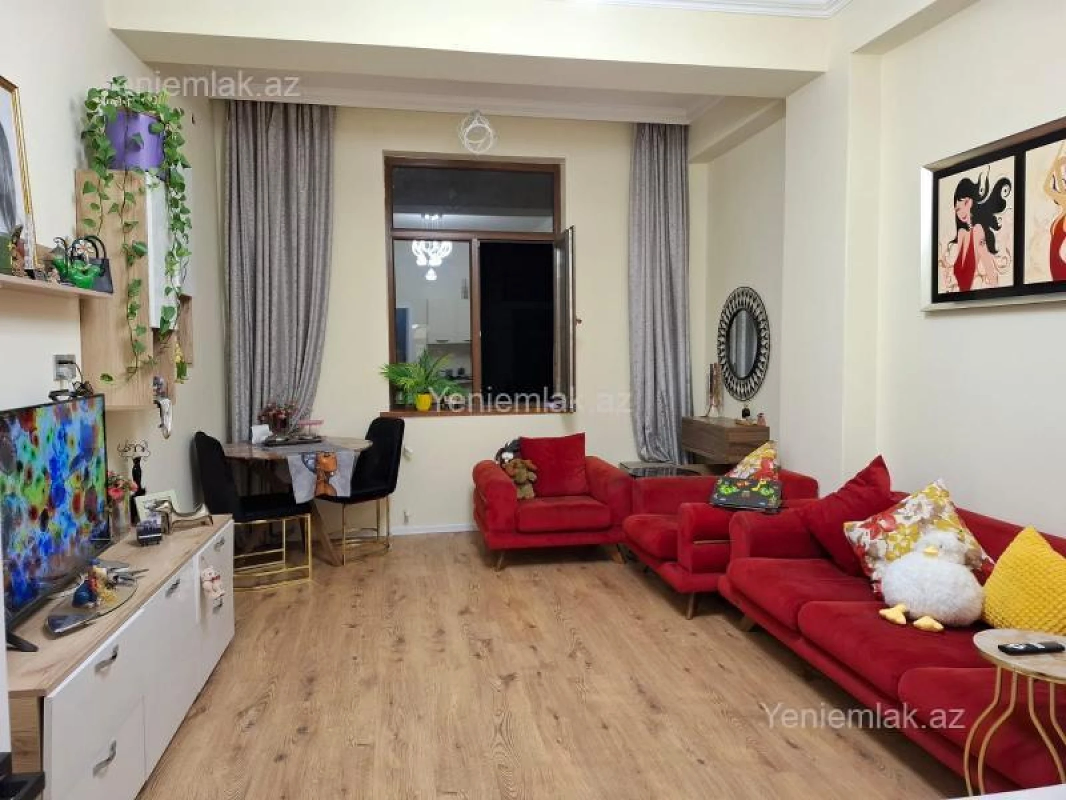 Satılır 2 otaqlı yeni tikili 53 m²