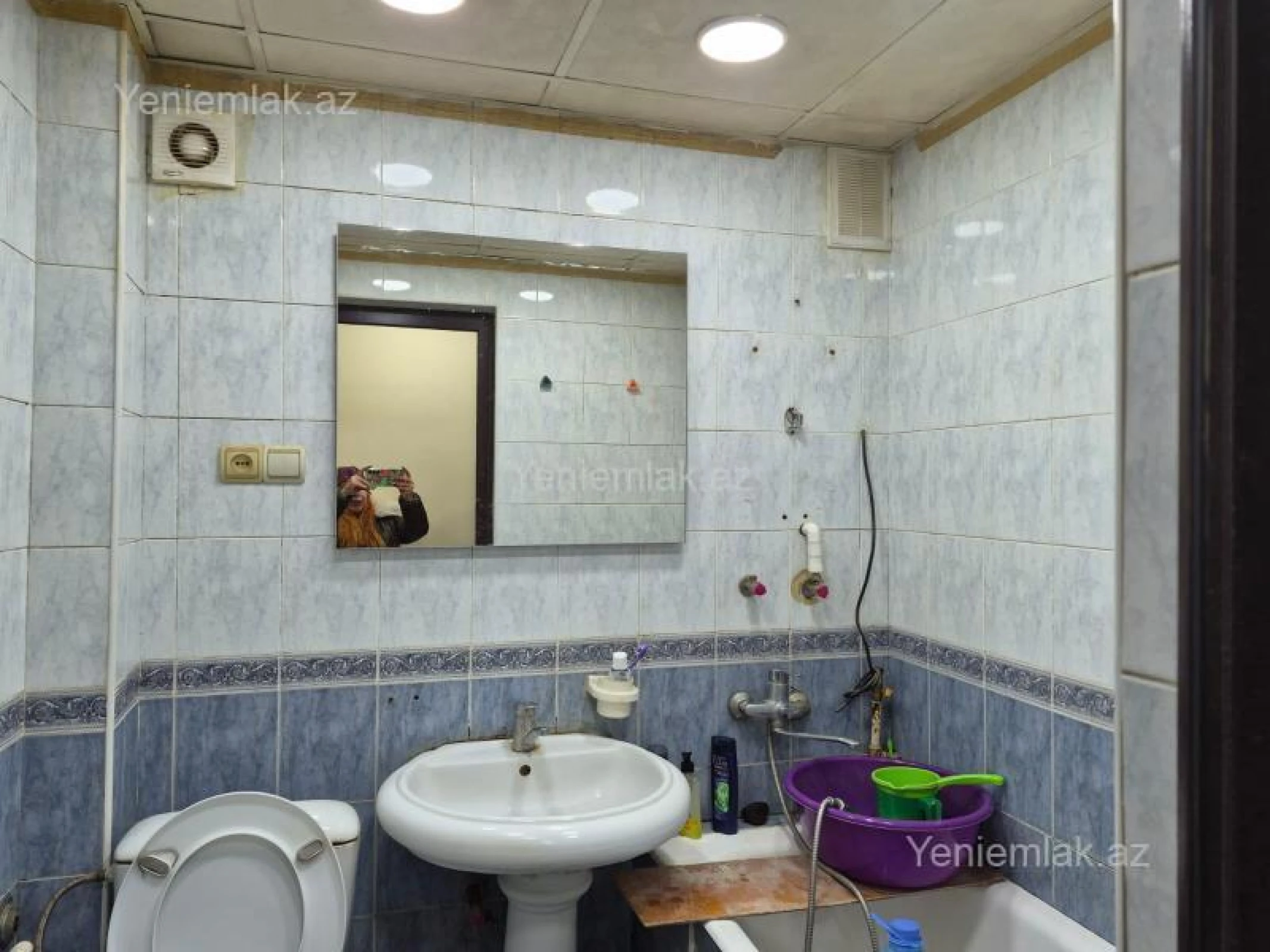 Satılır 2 otaqlı köhnə tikili 45 m²