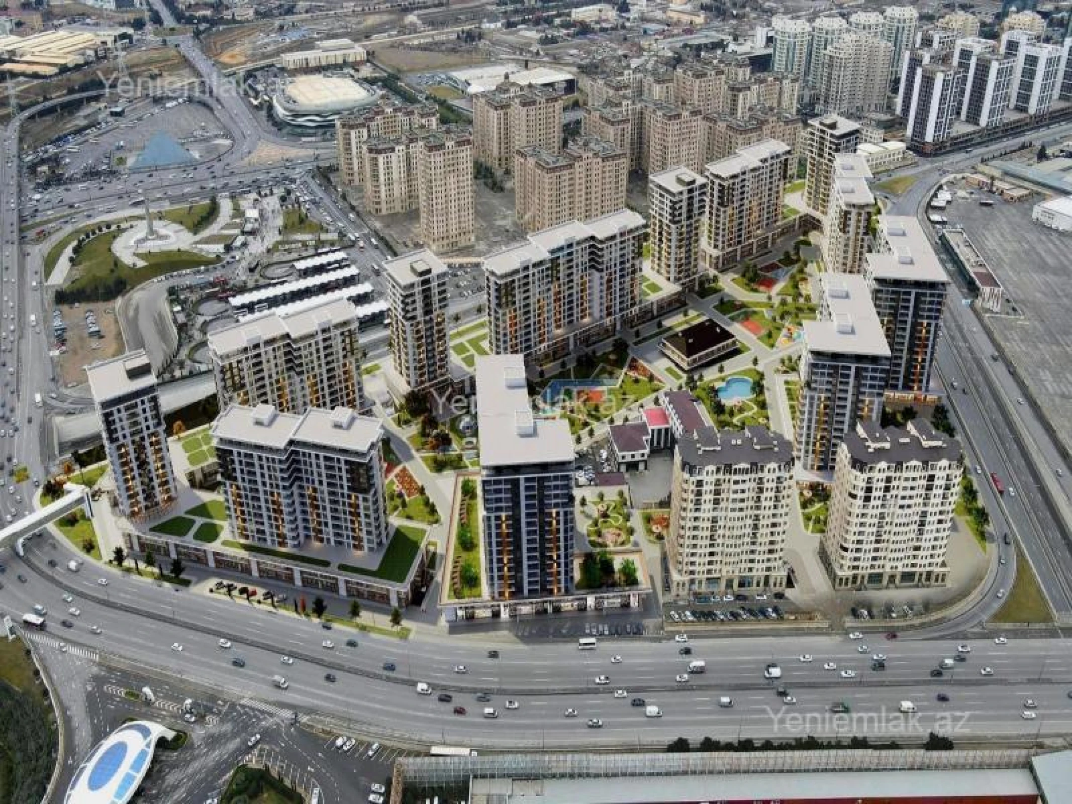Satılır 3 otaqlı yeni tikili 100 m²