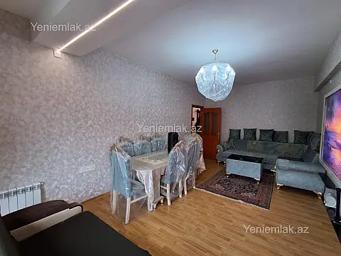 Satılır 3 otaqlı yeni tikili 100 m²