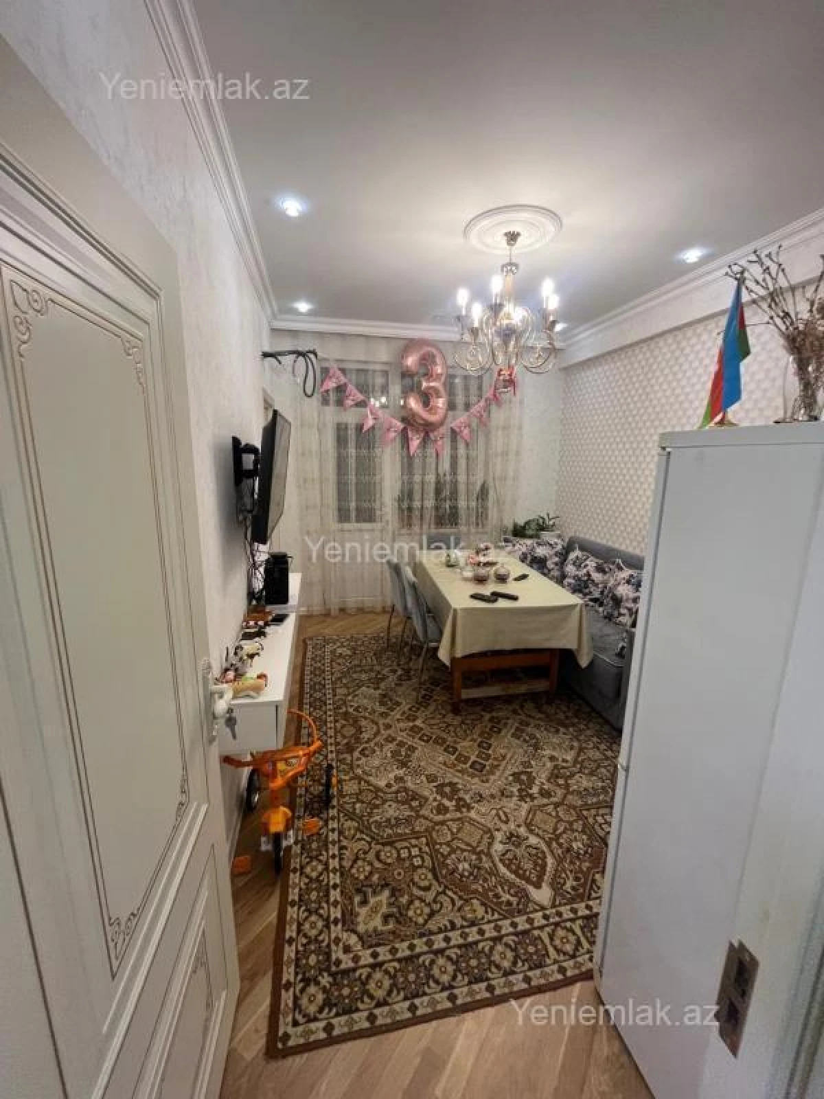 Satılır 3 otaqlı yeni tikili 53 m²