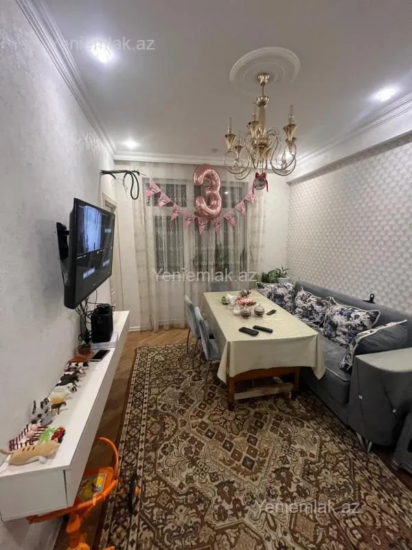 Satılır 3 otaqlı yeni tikili 53 m²