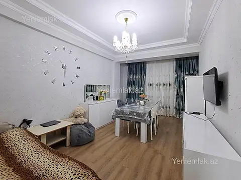 Satılır 2 otaqlı yeni tikili 58 m² — Abşeron, Saray 2 otaq 58.00 m²