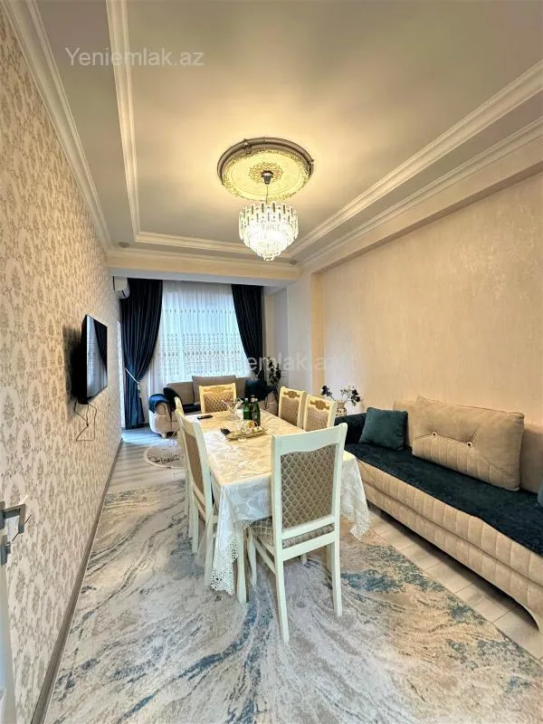 Satılır 2 otaqlı yeni tikili 55 m²