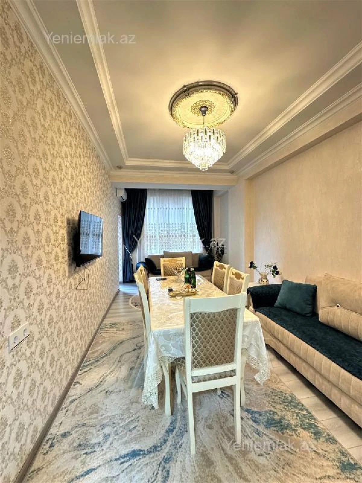 Satılır 2 otaqlı yeni tikili 55 m²