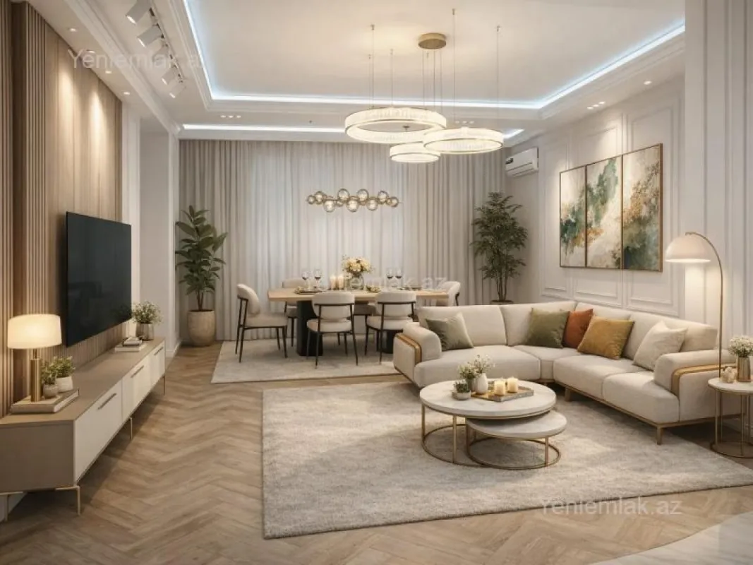 Satılır 2 otaqlı yeni tikili 107.7 m²