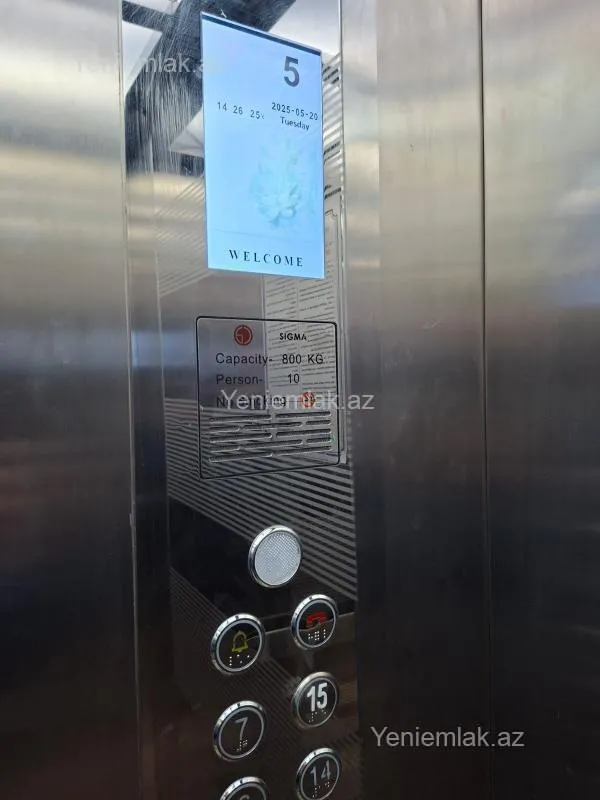 Satılır 2 otaqlı yeni tikili 54 m²