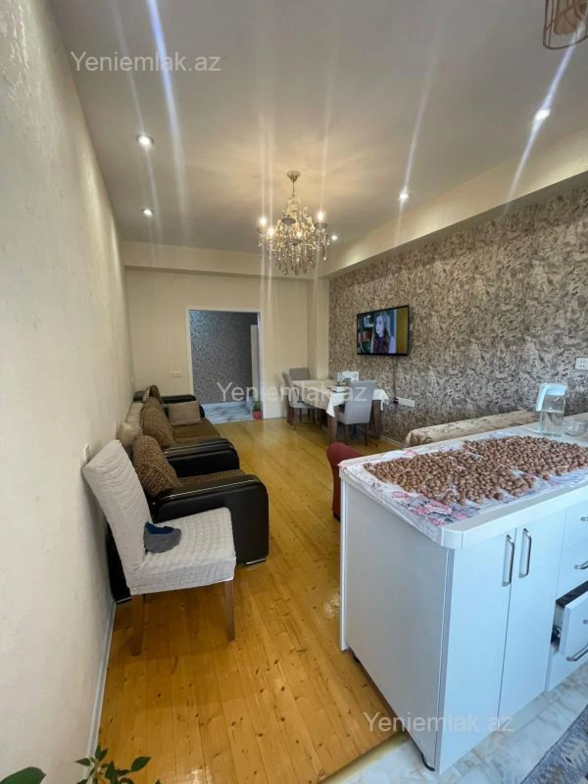 Satılır 2 otaqlı yeni tikili 55 m²