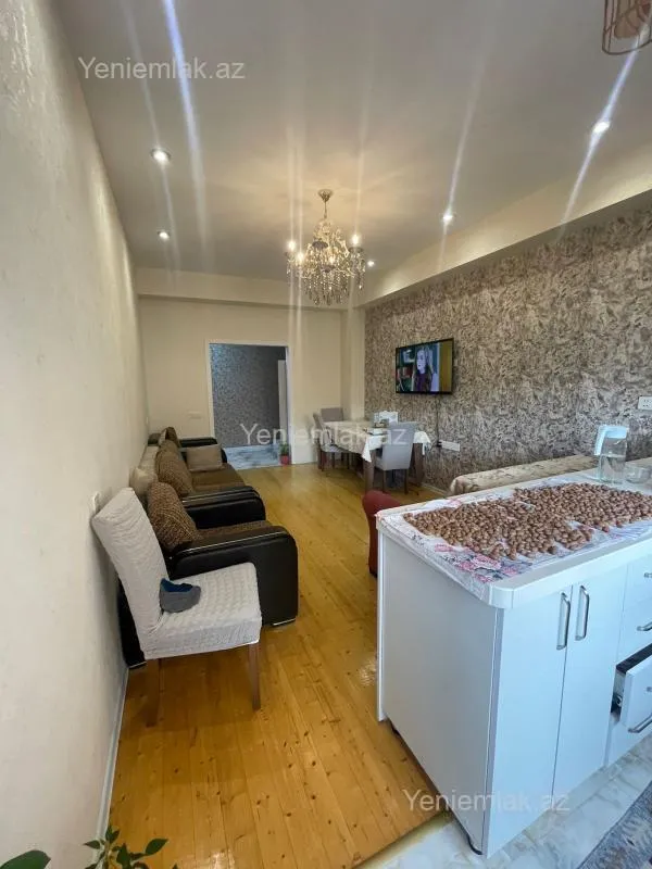 Satılır 2 otaqlı yeni tikili 55 m²