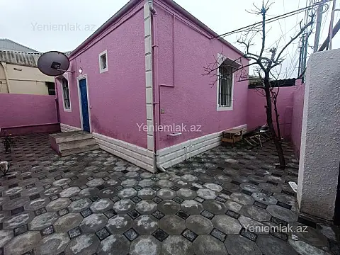 Satılır 2 otaqlı həyət evi 55 m²