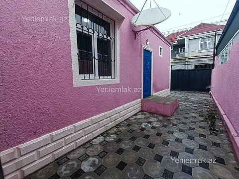 Satılır 2 otaqlı həyət evi 55 m²