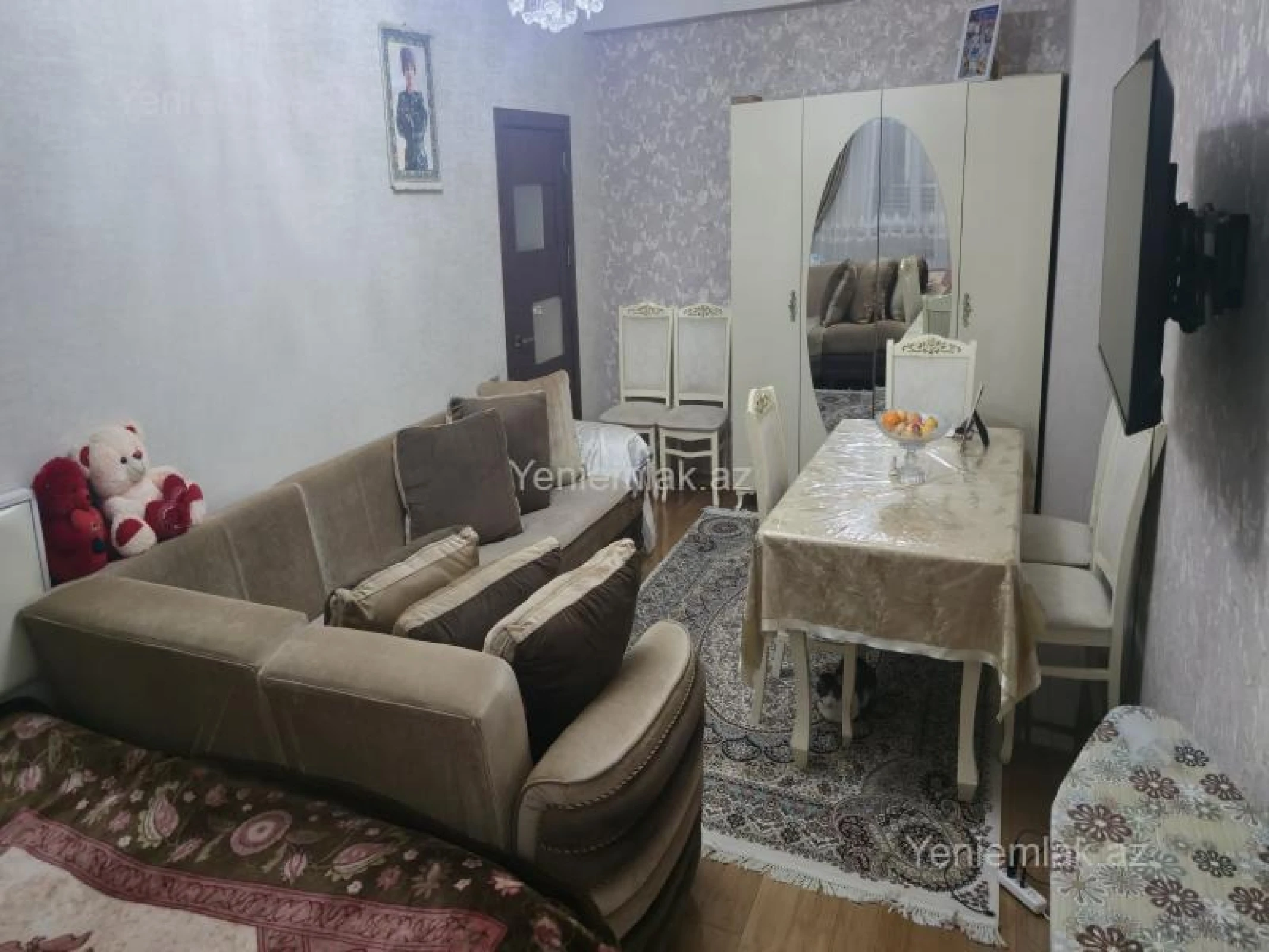 Satılır 1 otaqlı yeni tikili 50.8 m²