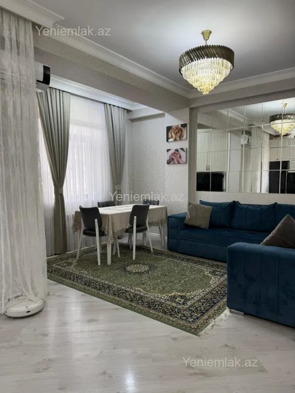 Satılır 2 otaqlı yeni tikili 60 m²