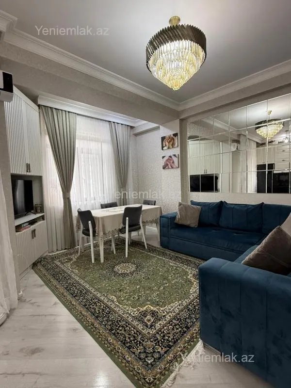 Satılır 2 otaqlı yeni tikili 60 m²