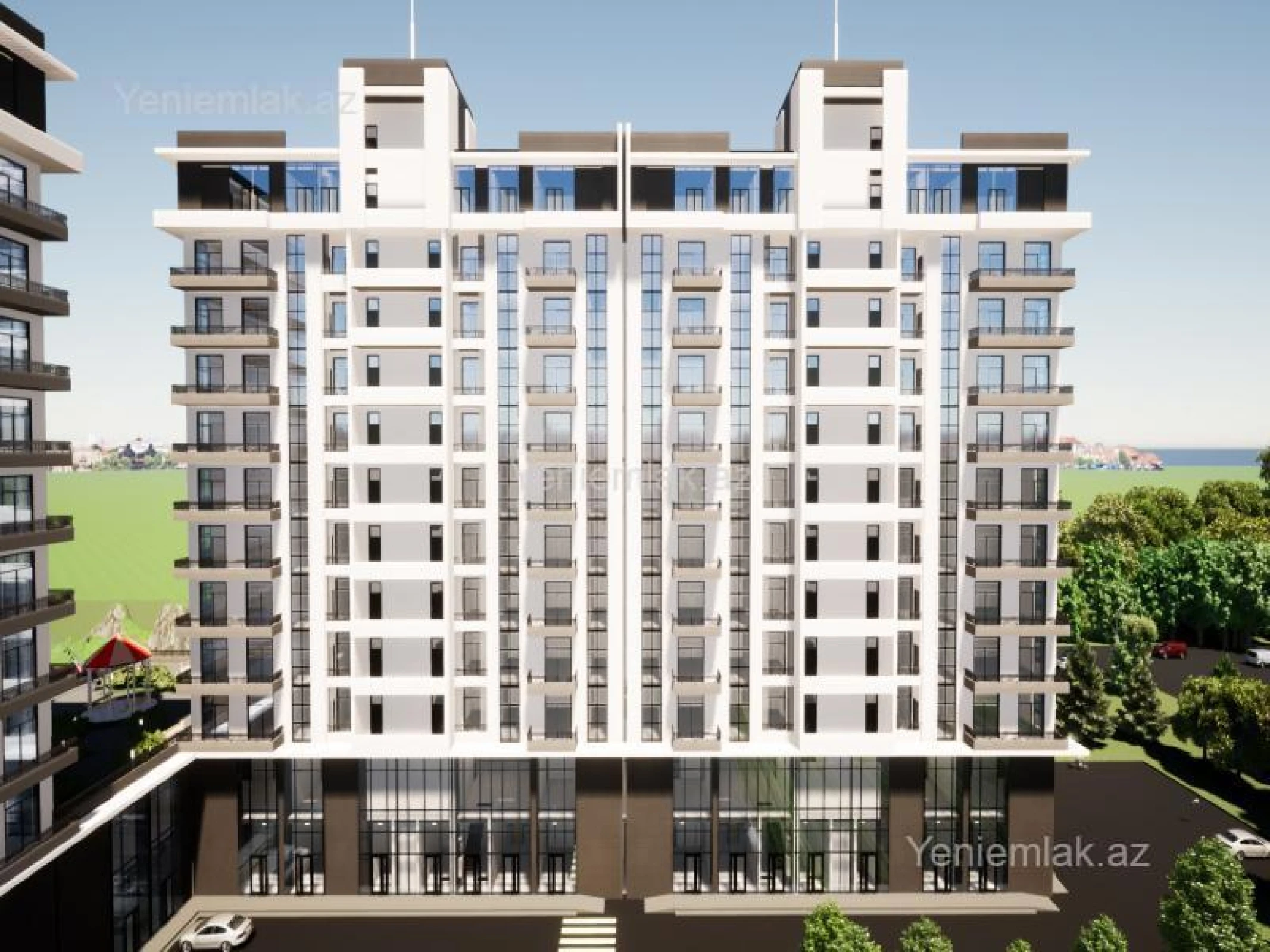 Satılır 2 otaqlı yeni tikili 61.1 m²