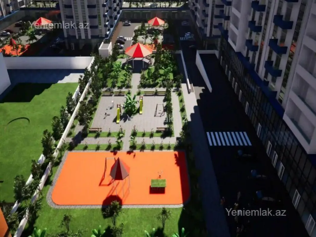 Satılır 2 otaqlı yeni tikili 61.1 m²