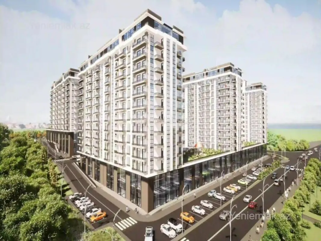 Satılır 2 otaqlı yeni tikili 61.1 m²