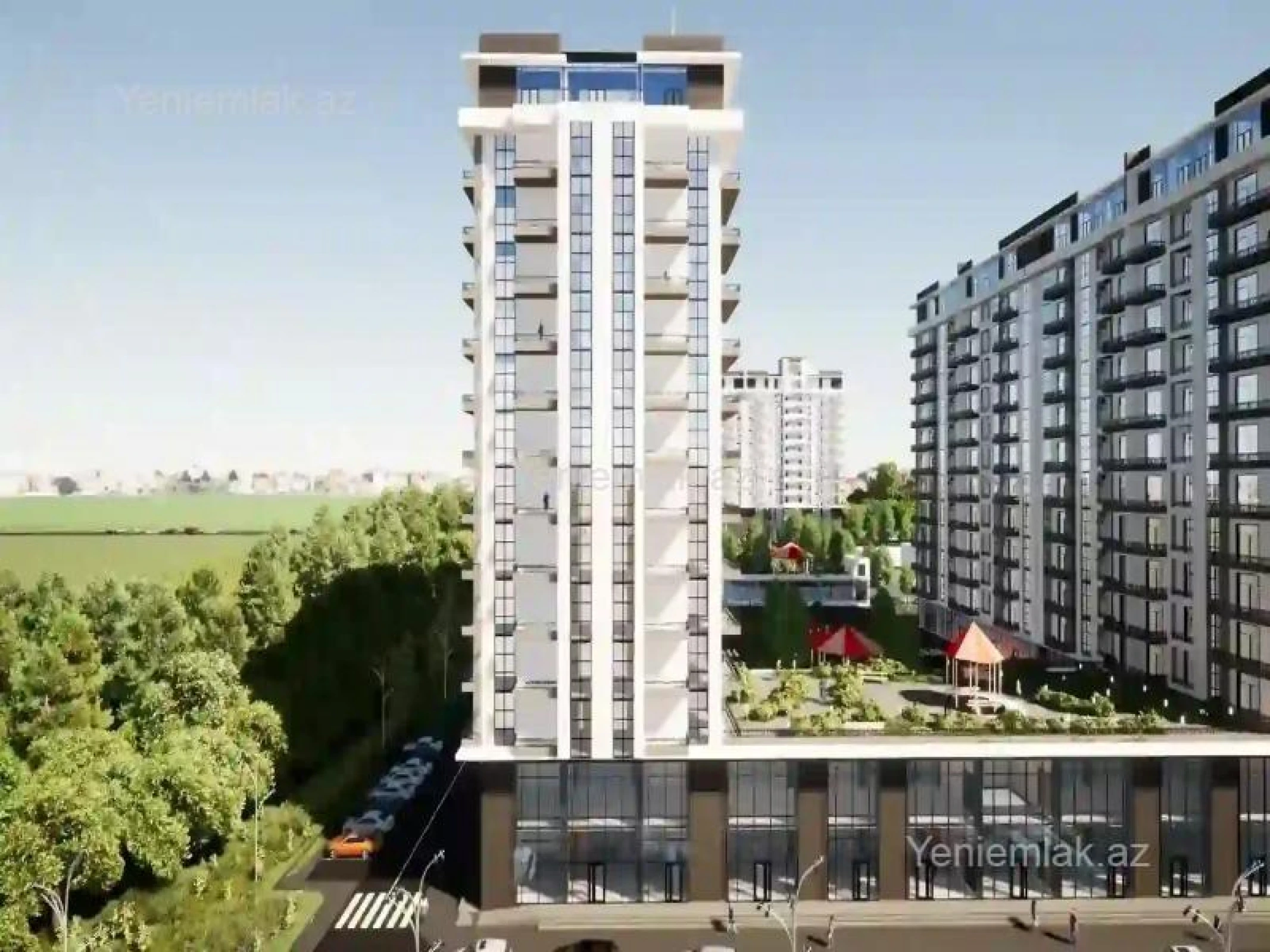 Satılır 2 otaqlı yeni tikili 61.1 m²