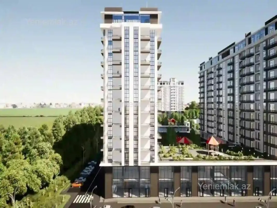 Satılır 2 otaqlı yeni tikili 61.1 m²